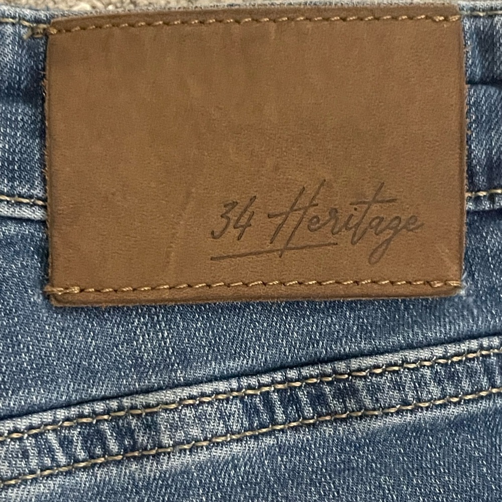 Heritage Dark Blue Skinny Jeans - Picture 4 of 5